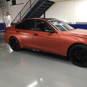 BMW 3 Series Matte Colour Change