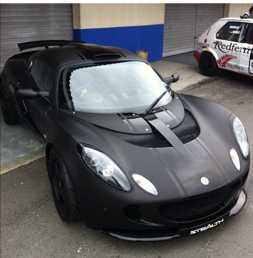 Lotus Exige Stealth Matte Wrap
