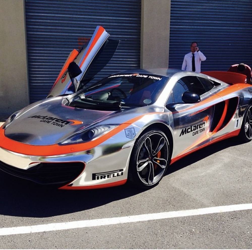 McLaren MP4-12C Dealer Livery Wrap