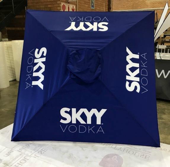 SKYY Vodka Branded Umbrella